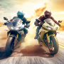 icon Highway Stunt Bike Riders(VR Highway Bike Attack Race)