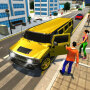 icon Limousine Taxi Driving 3D()