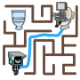 icon Maze Run(Waktu Sibuk Toilet: Permainan Toilet)