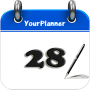 icon Calendar, Holiday, Notes, Memo (Kalender, Liburan, Catatan, Memo)