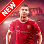 icon Cristiano Manchester United HD Wallpaper 2021(Wallpaper HD Cristiano Manchester United 2021
)