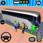 icon Modern Bus Parking(3d: Game Bus)