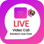 icon Video Call Advice and Live Video Chat (Saran Panggilan Video dan Obrolan Video Langsung
)