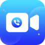 icon Video Conference For Meeting (Untuk Rapat Aplikasi Panggilan)
