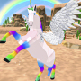 icon com.ng.horsesimulator.flying.pegasus(Flying Pegasus Horse Simulator- Unicorn Game
)