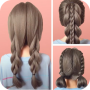 icon Hairstyles for long hair(Gaya rambut mudah langkah demi langkah)