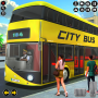 icon Passenger Coach Bus Drivinging(Mengemudi Bus Penumpang Game Pertanian 3D)