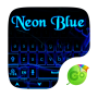 icon Neon Blue GO Keyboard Theme