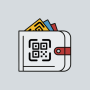 icon QR Wallet(QR Dompet: Sertifikat Kesehatan, QR Menu dan lebih
)