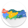 icon Map Game Turkey(Harita Oyunu: Türkiye - ehir Bulmaca
)