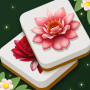 icon Blossom Tile 3D: Triple Match (Blossom Tile 3D: Mania Pertandingan Ubin Tiga Pertandingan - Pembuat Mainan Kerajaan Piggy Kacang Gila)