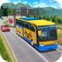 icon Passenger Coach Bus Driving 3d(Pelatih Penumpang Bus Mengemudi)