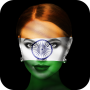 icon My India Photo DP(India Flag Photo DP Letter Art)