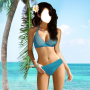 icon Bikini Suit Photo Montage