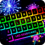 icon LED Keyboard(Font Keyboard LED Neon GHANA,)