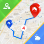 icon GPS Tools(Peta, Navigasi Arah)