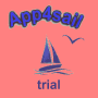 icon App4sail trial (Aplikasi BETAUji coba 4sail)