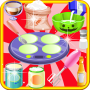 icon pancakes maker cooking games girls(Game memasak pancake alami)