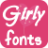 icon Girl Fonts(Girls Font untuk FlipFont) 1.1.6