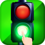 icon Red Light Green Light(Lampu Merah Lampu Hijau Ketuk Game)