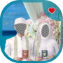 icon Buku Nikah Hijab Couple Photo(Buku Web Wedding Hijab Couple Suit)