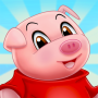 icon Three Little Pigs(Tiga Babi Kecil)