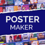 icon Poster Maker(pembuat, Pamflet, Spanduk)
