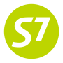 icon S7 Airlines(S7 Airlines: pesan penerbangan)