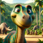 icon Dinosaur Scratch(Dinosaurus permainan untuk anak)