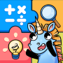 icon Math&Logic games for kids (Matematika Logika Memasak untuk anak-anak)