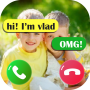 icon vlad fake chat and video call (vlad obrolan palsu dan panggilan video
)