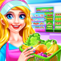 icon Supermarket Cleaning(Rumah Supermarket Gadis Pembersihan)