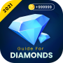 icon Guide and FreeFree Diamonds 2021 New(Panduan TV Langsung Gratis dan Berlian Gratis Gratis 2021
)