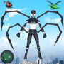icon Black Spider Rope Hero(Pahlawan Tali Laba-laba Hitam Wakil Kota Pertarungan Gangster
)