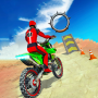 icon Bike Stunt Game 2021(Game Domino Klasik Game Stunt Sepeda — Game Sepeda)