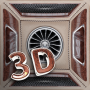 icon 3D Wallpaper Clock Widget HD (Wallpaper 3D Widget Jam HD)