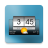 icon 3D flip clock & weather(Jam 3D Flip Cuaca) 6.11.1