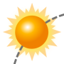 icon Sun Locator(Pencari Lokasi Matahari - Pencari Posisi)