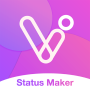icon Lyrical Video Status Maker(Pembuat Status Video Liris Vido)