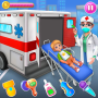 icon Ambulance(911 Permainan Ambulans Dokter
)