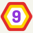 icon Up 9(UP 9 Hexa Puzzle! Gabungkan semuanya) 2.6.9