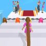 icon Hair Challenge Runner Girl 3D (Rambut Gemuk hingga Langsing Tantangan Pelari Gadis 3D
)
