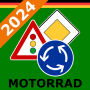 icon Motorrad - Führerschein 2024 (Surat Izin Mengemudi Sepeda Motor 2024)