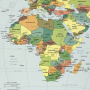 icon Map of Africa(Peta afrika
)