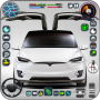 icon Electric Car Simulator 2021(Simulator Permainan Mobil Listrik)