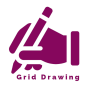 icon Grid Maker for Drawing(Grid Drawing
)
