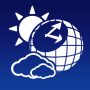 icon World Weather Clock Widget(Widget Jam Cuaca Dunia)