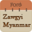 icon Zawgyi Myanmar Fonts Free() 14.0