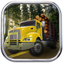 icon US Snow Truck Runner Game(Game Pelari Truk Salju AS
)