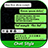 icon Stylish Chat Styles Fonts(Gaya Obrolan - Pengubah Teks) 8.2.1